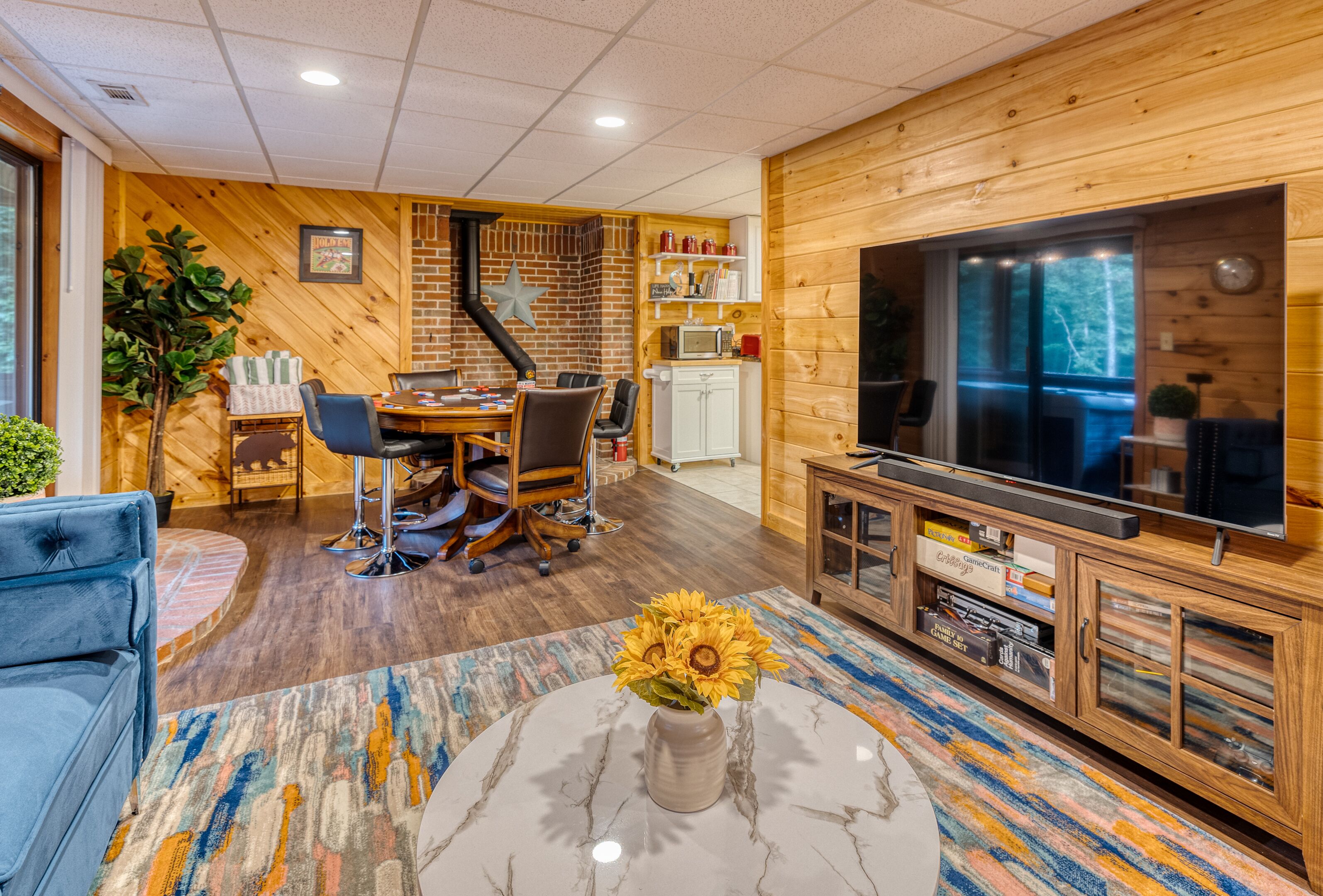 Oct sale/Secluded/Hot Tub/Poker/Firepit/Pet/2king