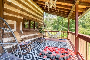 Property grounds - Stunning Boho Log Cabin Country Retreat with Pool
 (Portland)