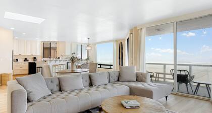 Beachfront Home w/ Ocean Views Right on Mission Beach Belmont by Avantstay