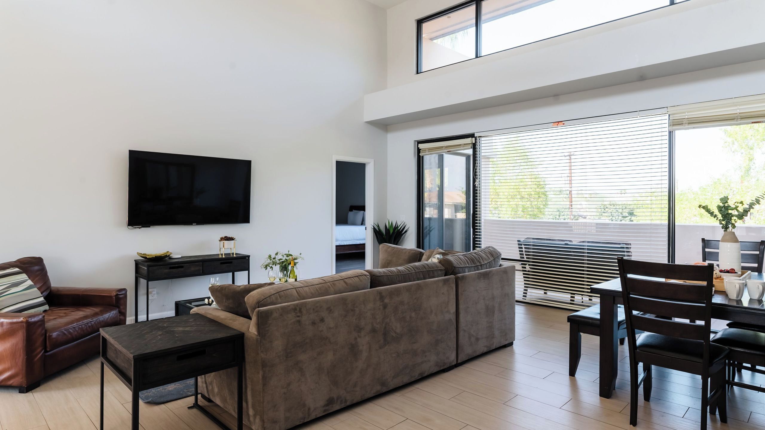 Façade de l’hébergement