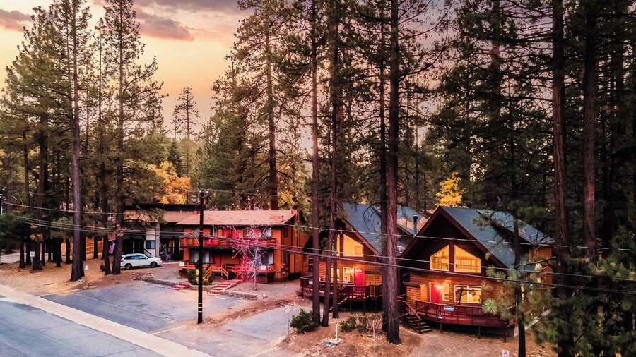 Deck, Hot Tub, Game Loft Close to Big Bear Lake Marina Jumper by Avantstay