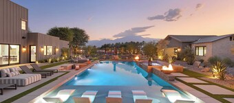 8bdr Villa Tennis/pickleball, Golf Green, Pool House, Gym, Bar Mesquite38