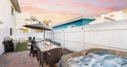 Indigo By Avantstay Sleek & Charming Home 2 Blks From Bay w/ Hot Tub!