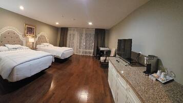 Grand Room, 2 Queen Beds | Premium bedding, pillowtop beds, individually decorated