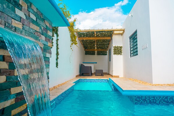 Alberca al aire libre