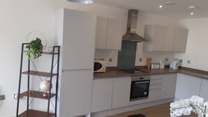 Superior Apartment, Accessible, Ensuite | Private kitchen - At Home Property (Manchester)