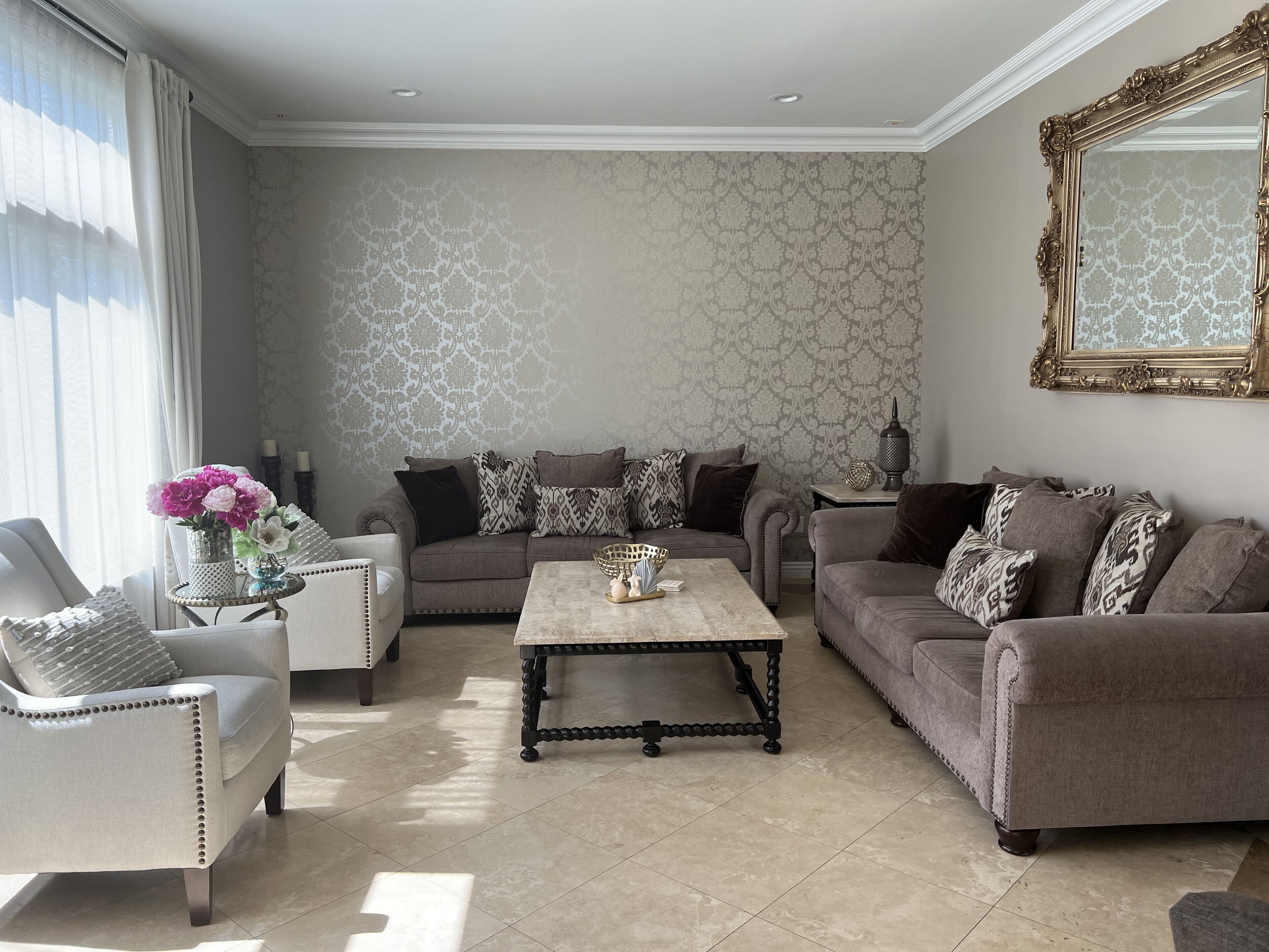 Elegant and Spacious home with a private backyard and pool. 