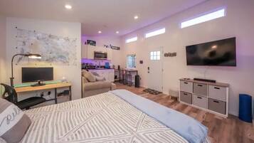 1 chambre, bureau, Wi-Fi gratuit, draps fournis