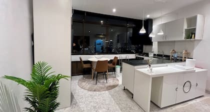 5 minutes from the airport! One-bedroom La Vie apartment with parking