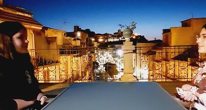 Period palace, b&b service, panoramic terrace with castle view