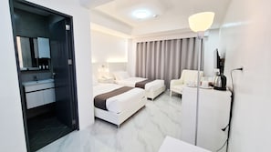 Chambre Deluxe avec lits jumeaux | Literie de qualité supérieure, couette en duvet d'oie