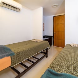 Salas para tratamentos a dois, reflexologia