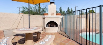 Spacious home! Heated pool, sundeck, and sports court