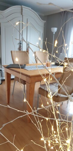 Apt. Weitblick 100 qm bis 6 Pers. mit Terrasse + Garten, Bahnanschluß