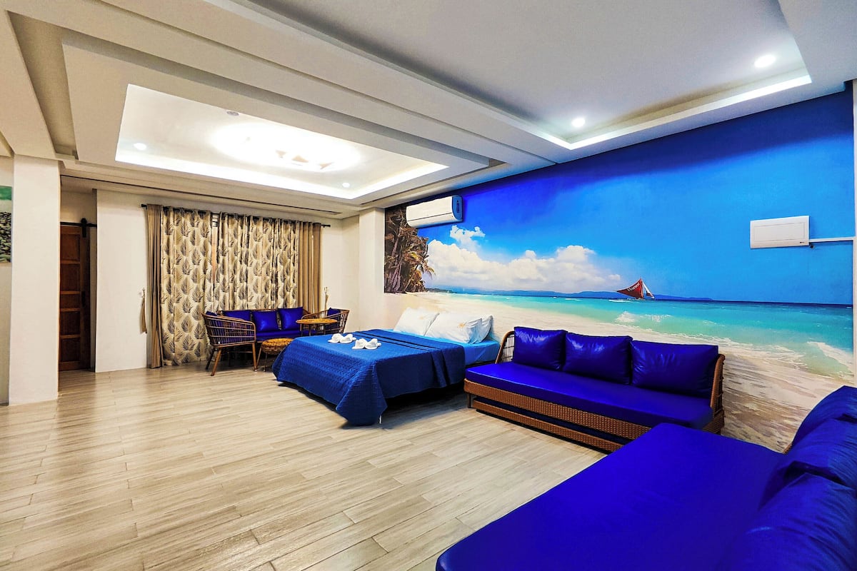 Suite estudio ejecutiva, 1 habitación, balcón, vista al mar | Decoración personalizada, insonorización, wifi gratis y ropa de cama