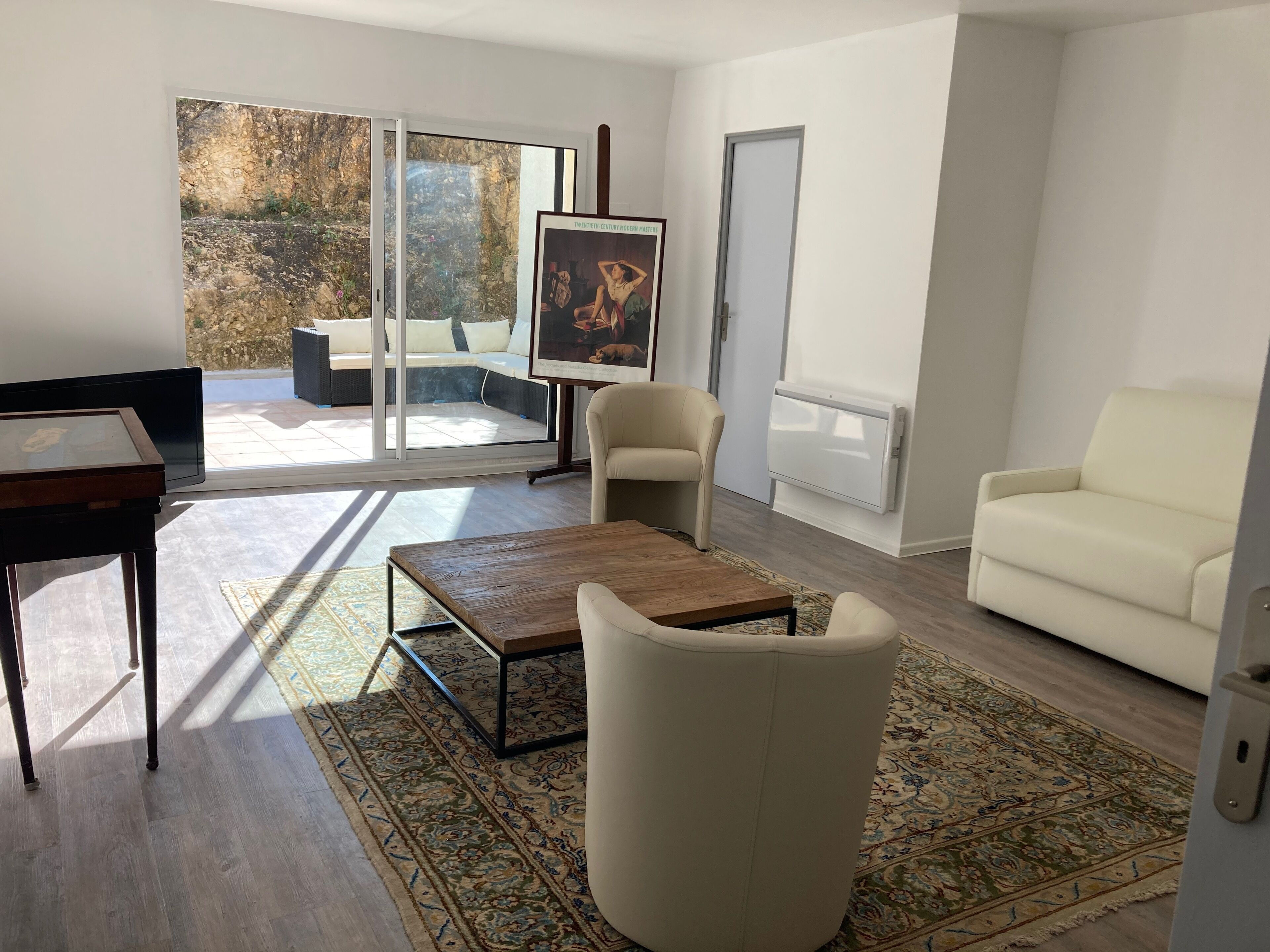 Appartement avec piscine prés mer et golf .