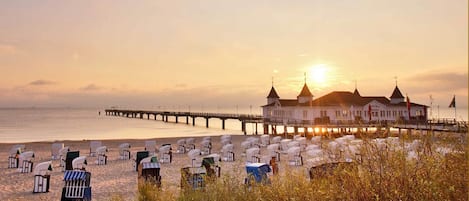 Tæt på stranden