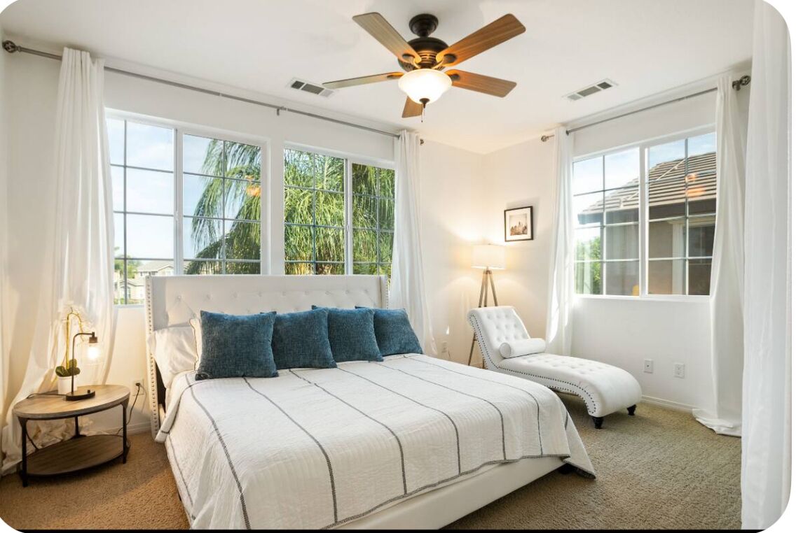 6 bedrooms, iron/ironing board, free WiFi, bed sheets