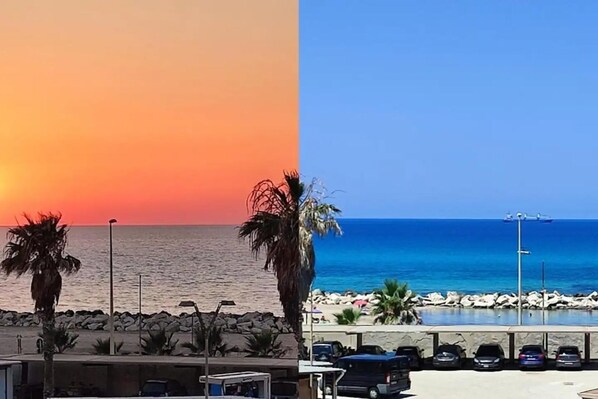 Appartamento, 1 letto king con divano letto | Spiaggia