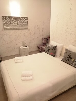 1 Schlafzimmer, kostenloses WLAN, Bettwäsche