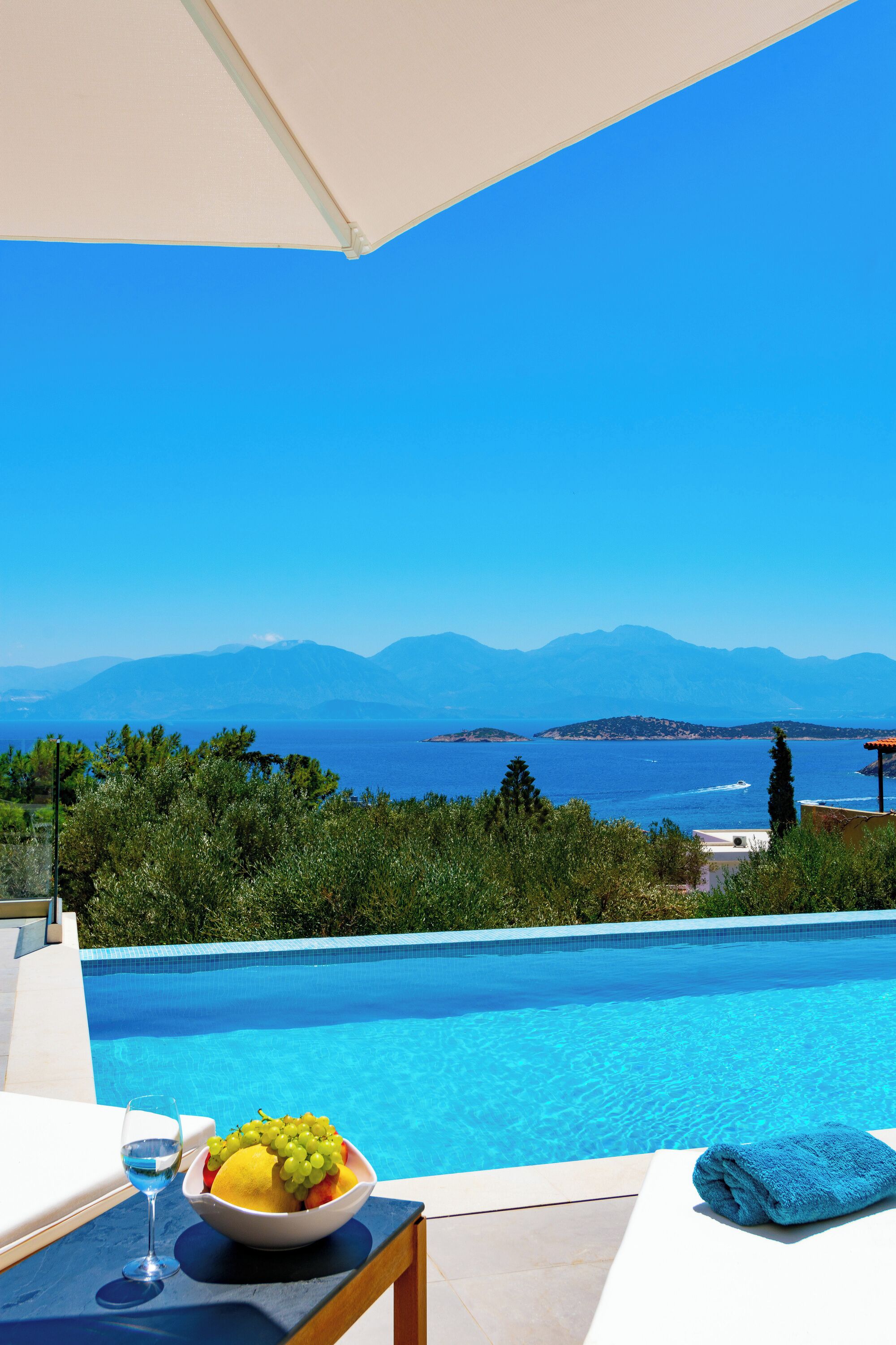 Et oppvarmet basseng