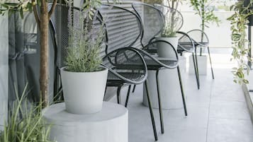 Leilighet – deluxe, 4 soverom, ikke-røyk, balkong | Terrasse/patio