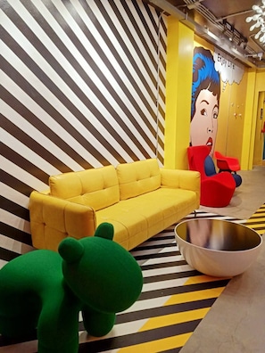Lobby sitting area
