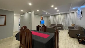 Deluxe Apartment | Dining room - Lovely 3-Bedroom Apartment (Kigali)