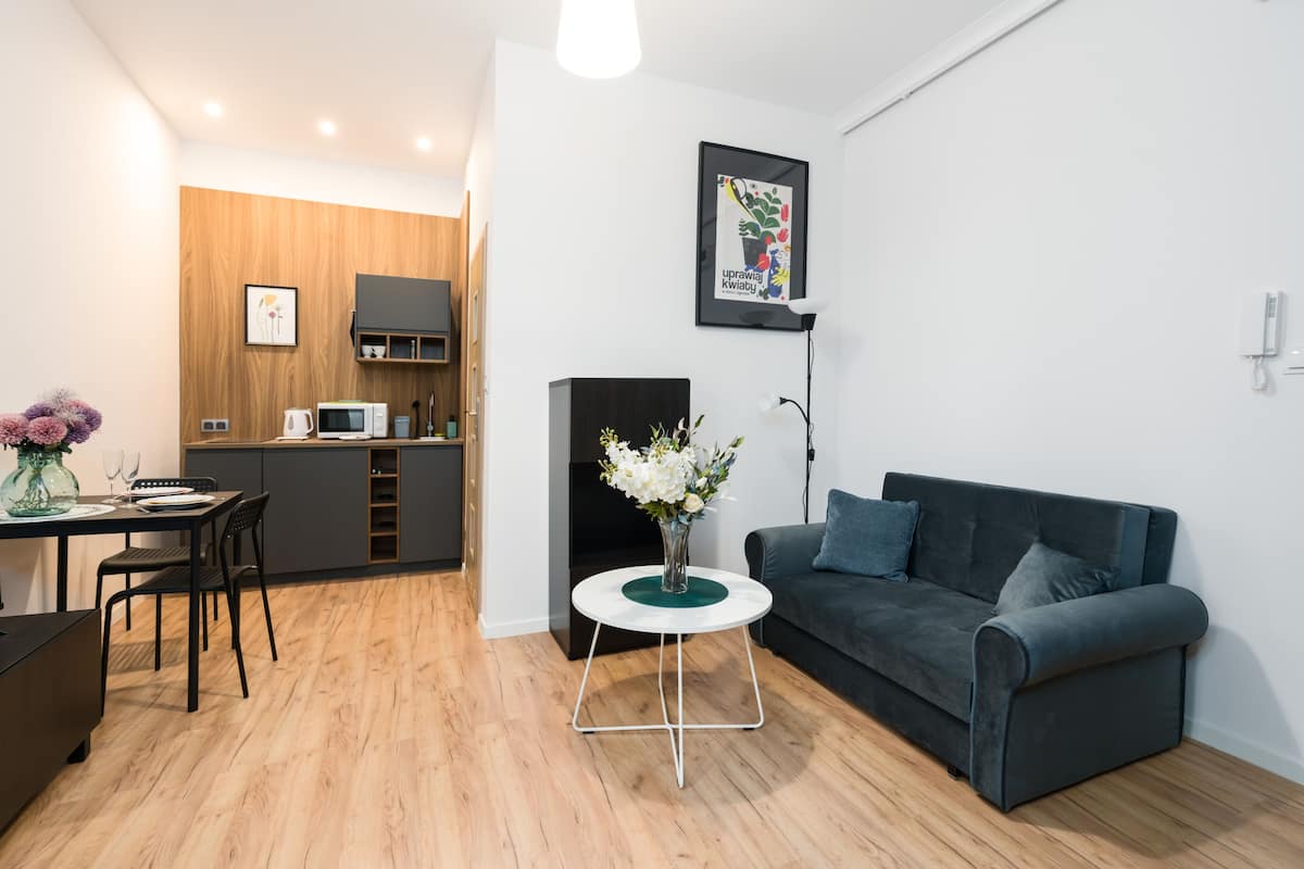 Appartement, 1 chambre, balcon | 1 chambre, draps fournis
