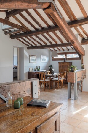 Living area - Penthouse in Trastevere with rooftop terrace🌱🌈 (Roma)
