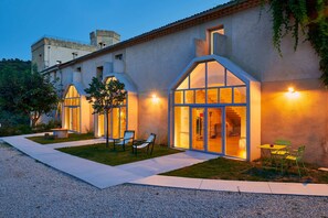 Majoituspaikan julkisivu