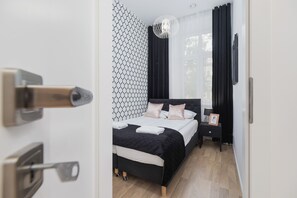 1 Schlafzimmer, Bügeleisen/Bügelbrett, kostenloses Internet, Bettwäsche
