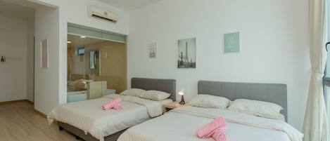 2 bedrooms, free WiFi