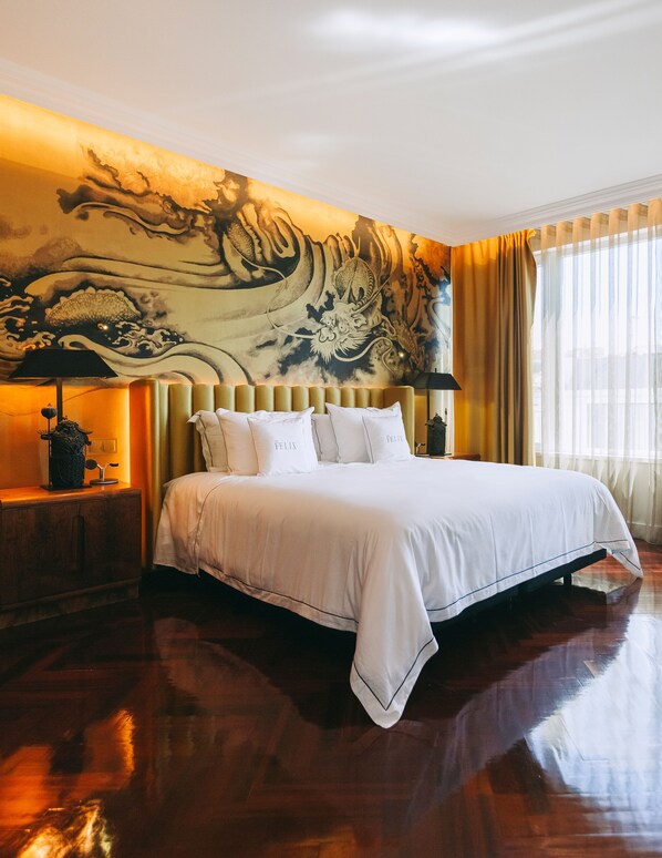 Habitación Royal doble | Ropa de cama de alta calidad, caja fuerte, decoración individual