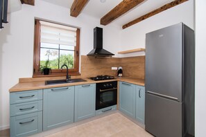 Villa | Private kitchen | Fridge, microwave, oven, stovetop - Villa Lucia (Skradin)