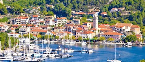 Vista sulla città