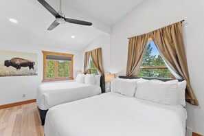 3 habitaciones, wifi gratis y ropa de cama 