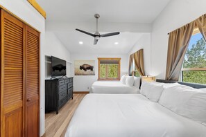 3 habitaciones, wifi gratis y ropa de cama