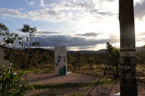 Pemandangan dari properti