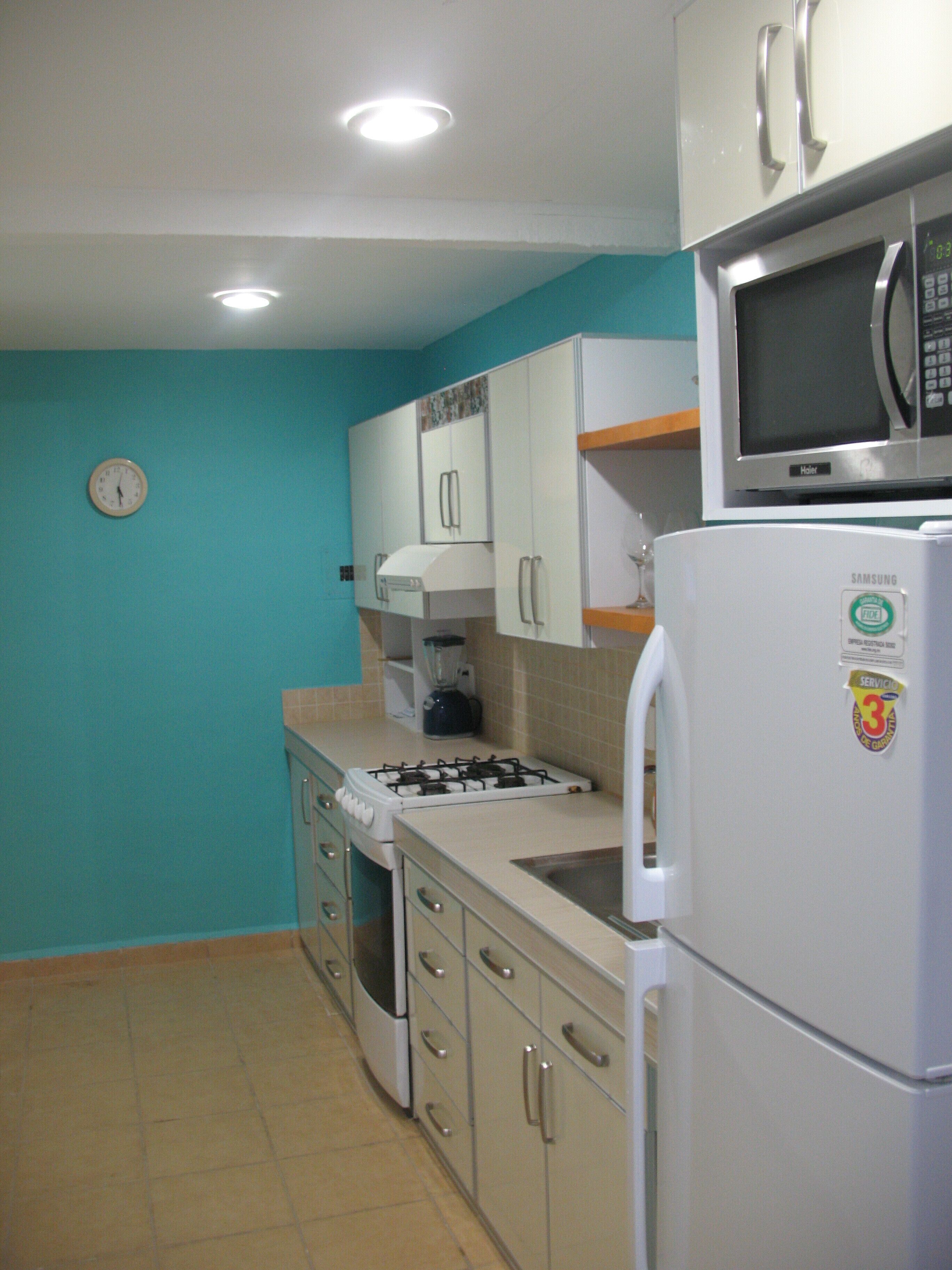 Casa de colores, verde