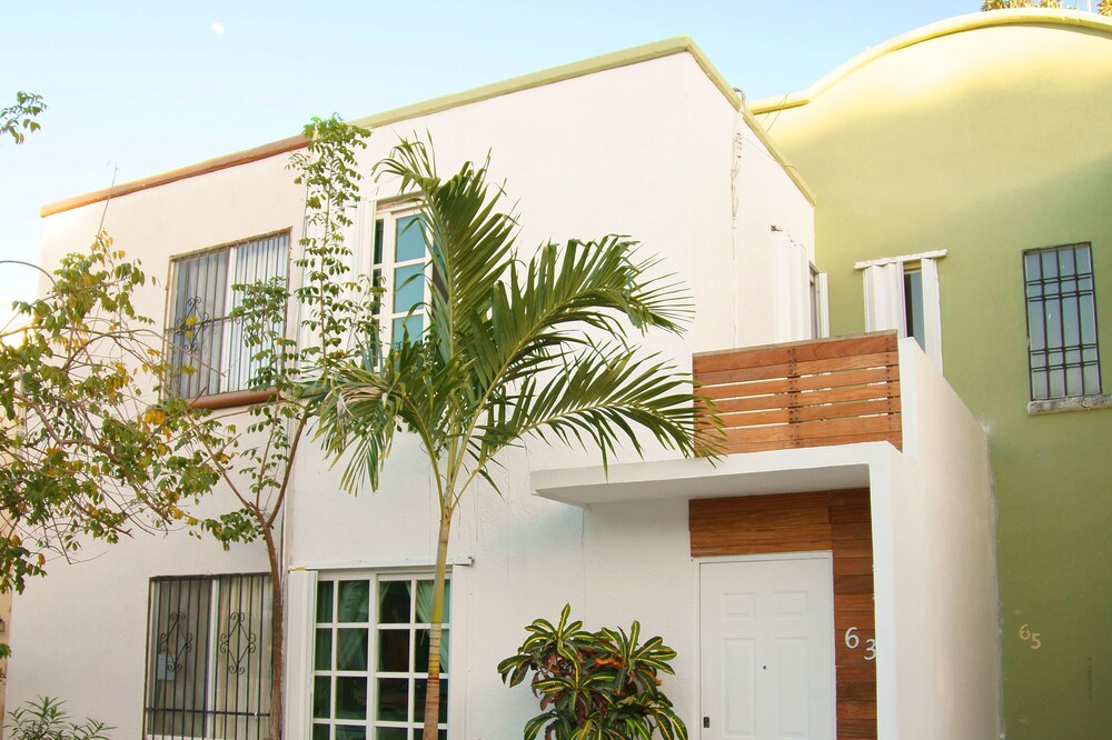 Casa de colores, verde