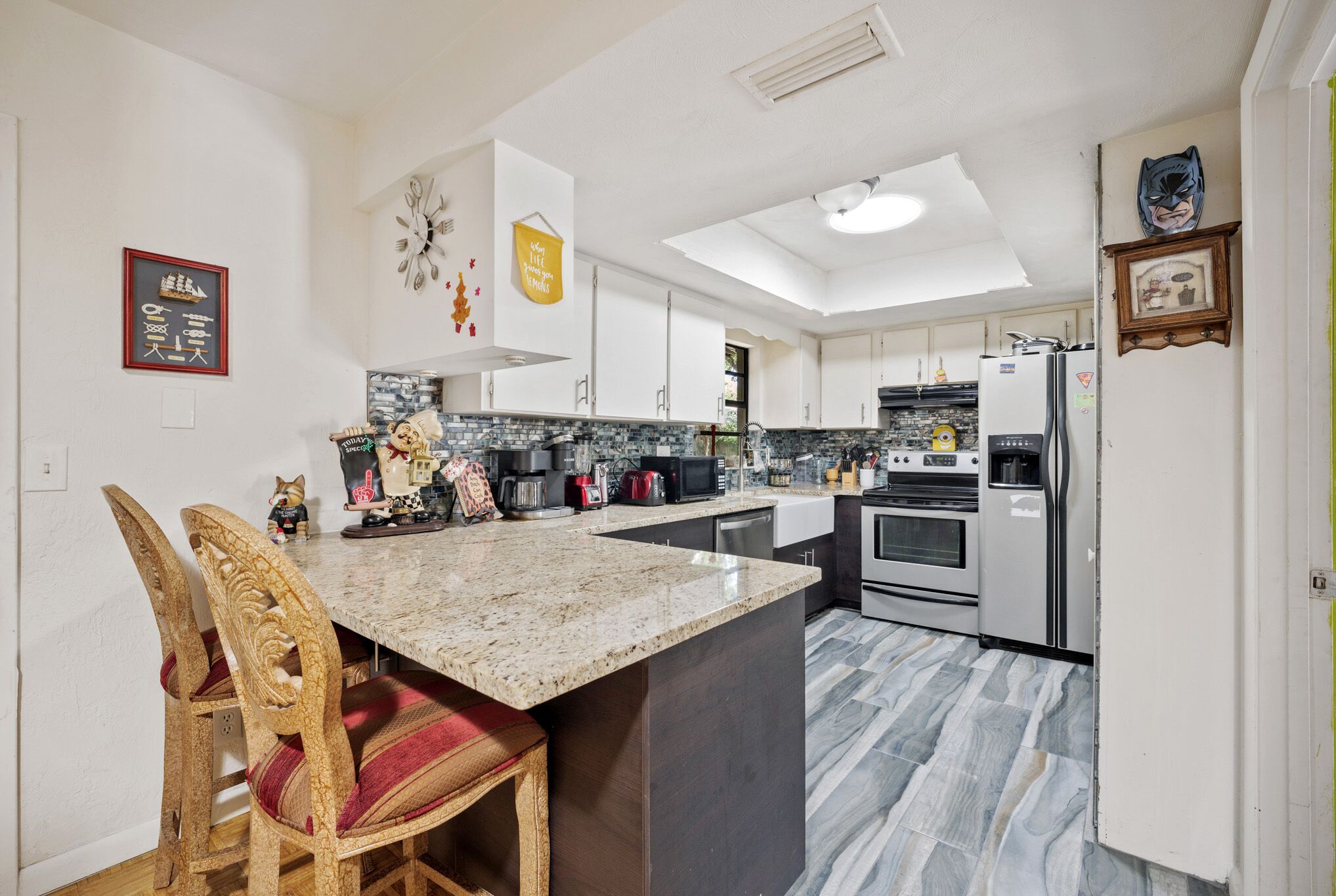 House, Multiple Beds, Patio, Garden View | Private kitchen | Fridge, microwave, oven, stovetop