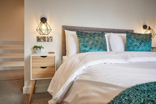 2 bedrooms, iron/ironing board, travel crib, WiFi