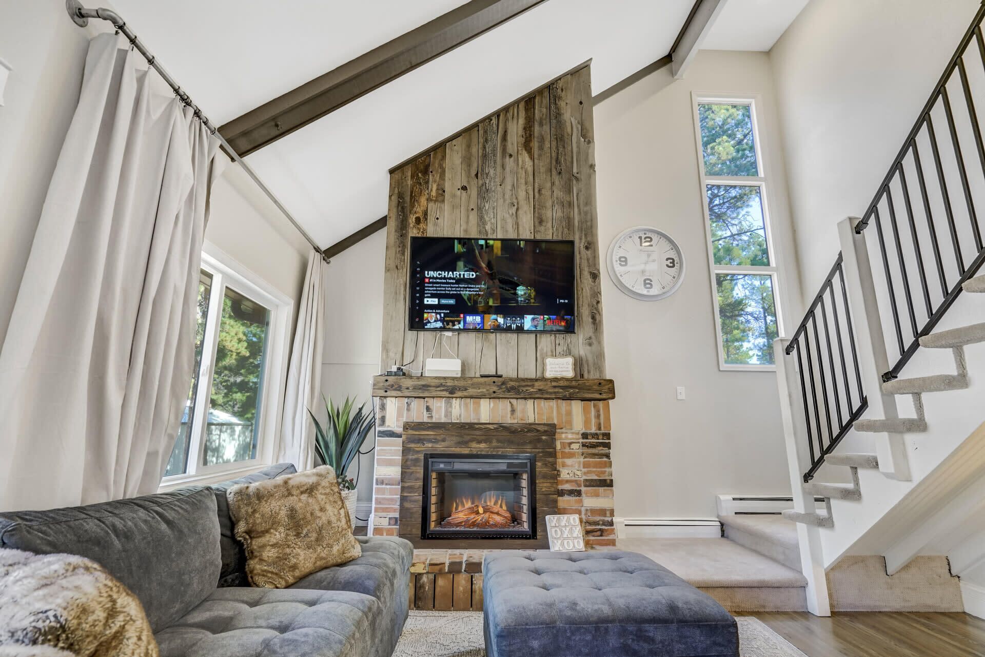 Farmhouse | Entertaining Deck | Forest Serenity