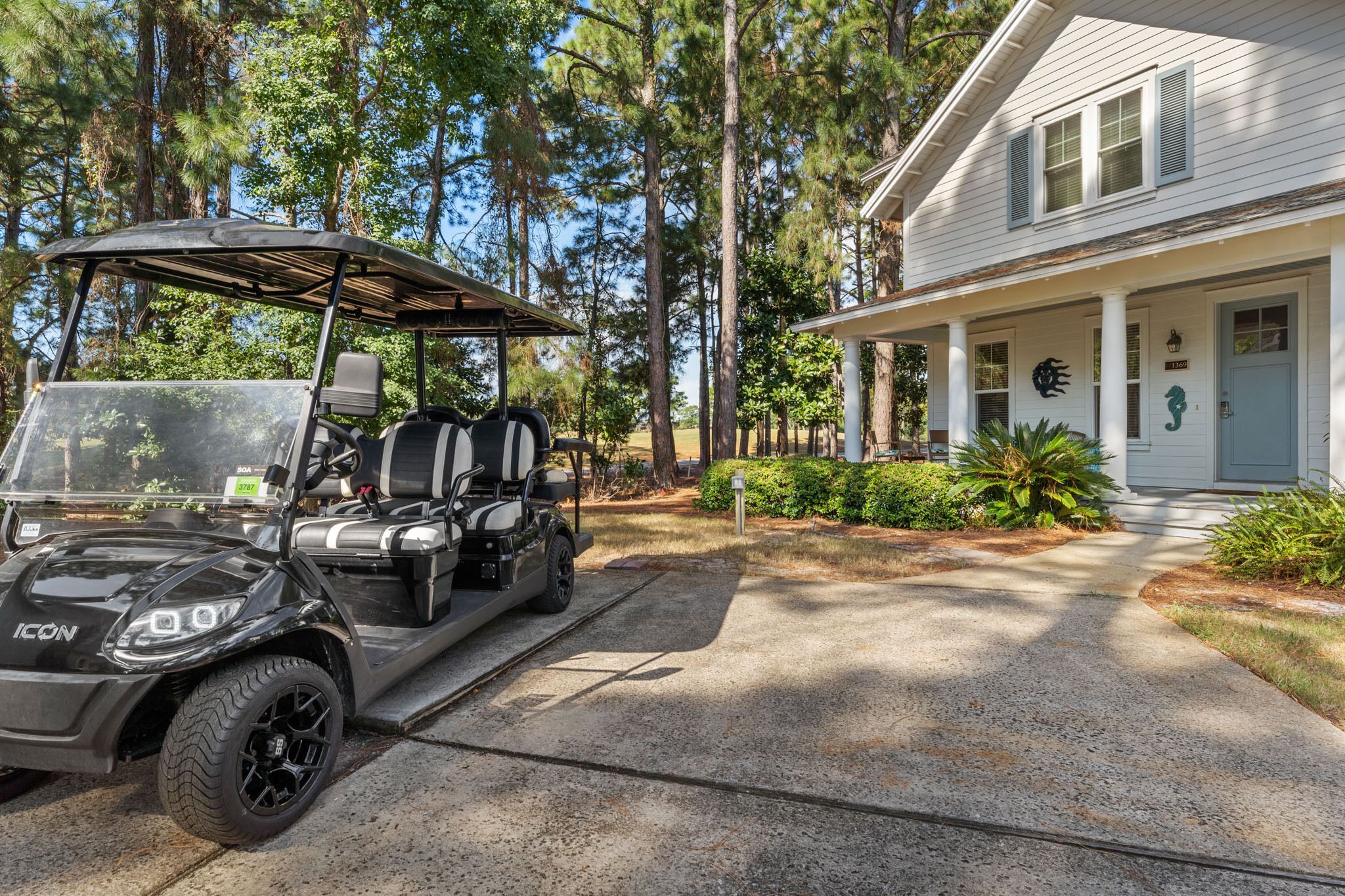 Golf Cart Included ~ Private Porch ~ Quiet Neighborhood ~ Family Friendly