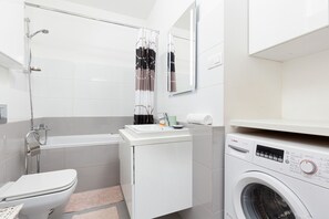 Apartment, 1 Bedroom, Balcony | Bathroom - Modern Apartment Warsaw by Renters (Warsaw)