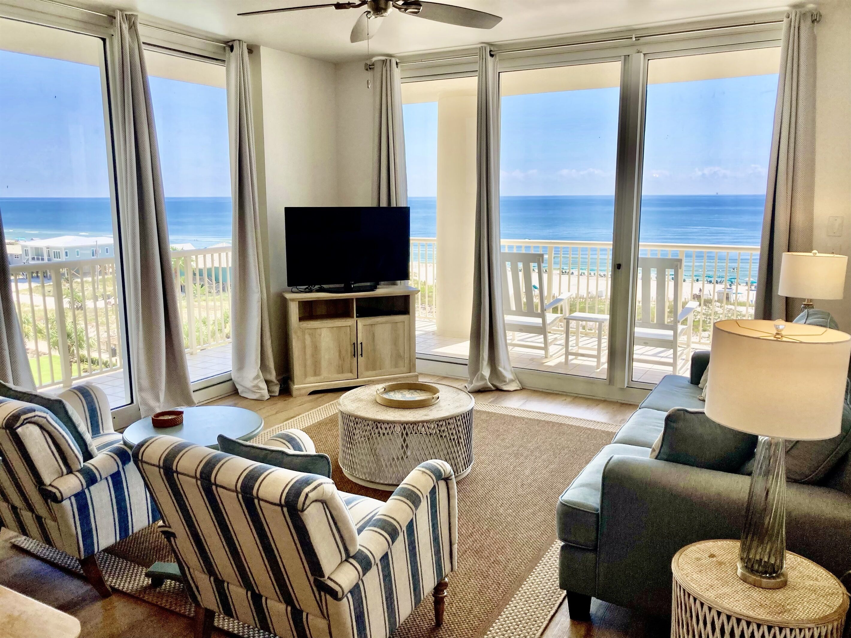 Gorgeous 3 BR, 3 1/2 BA CORNER UNIT on the 6th floor at the The Beach Club!