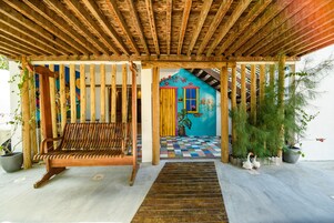 Fachada de la propiedad