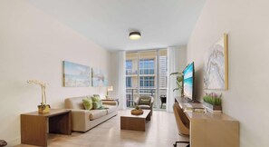 TV, offices - Perfect Relax| Rooftop Pool+ Gym – Hot Tub (Hollywood)