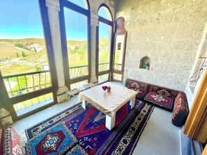 Terrace/patio - Hekimkonagi Butik OtelS (Guzelyurt)